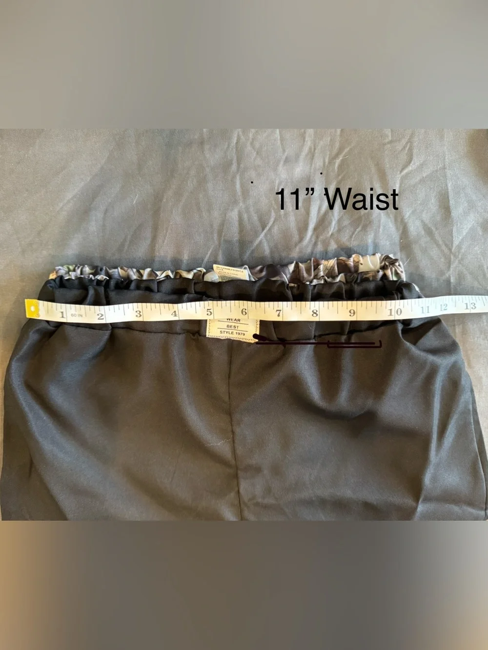 Kids Camo and Black Shorts - Two Pack Sz 7 waist 11”